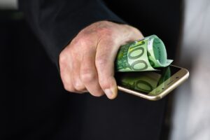 smartphone geld